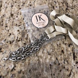 Jewel Kade Satin Link Necklace